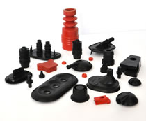 Rubber molded parts